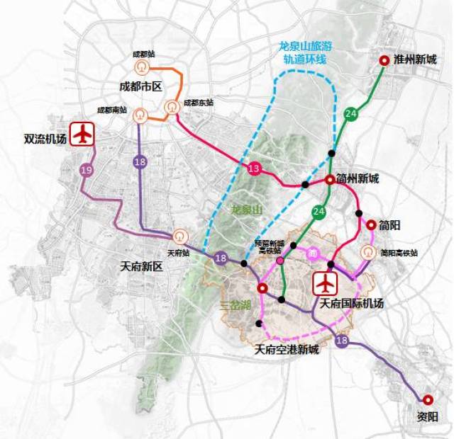 天府之国成都环线图重磅更新，一览城市交通脉络新篇章！