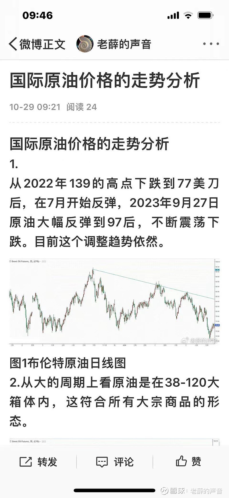 最新国际原油价格走势及分析